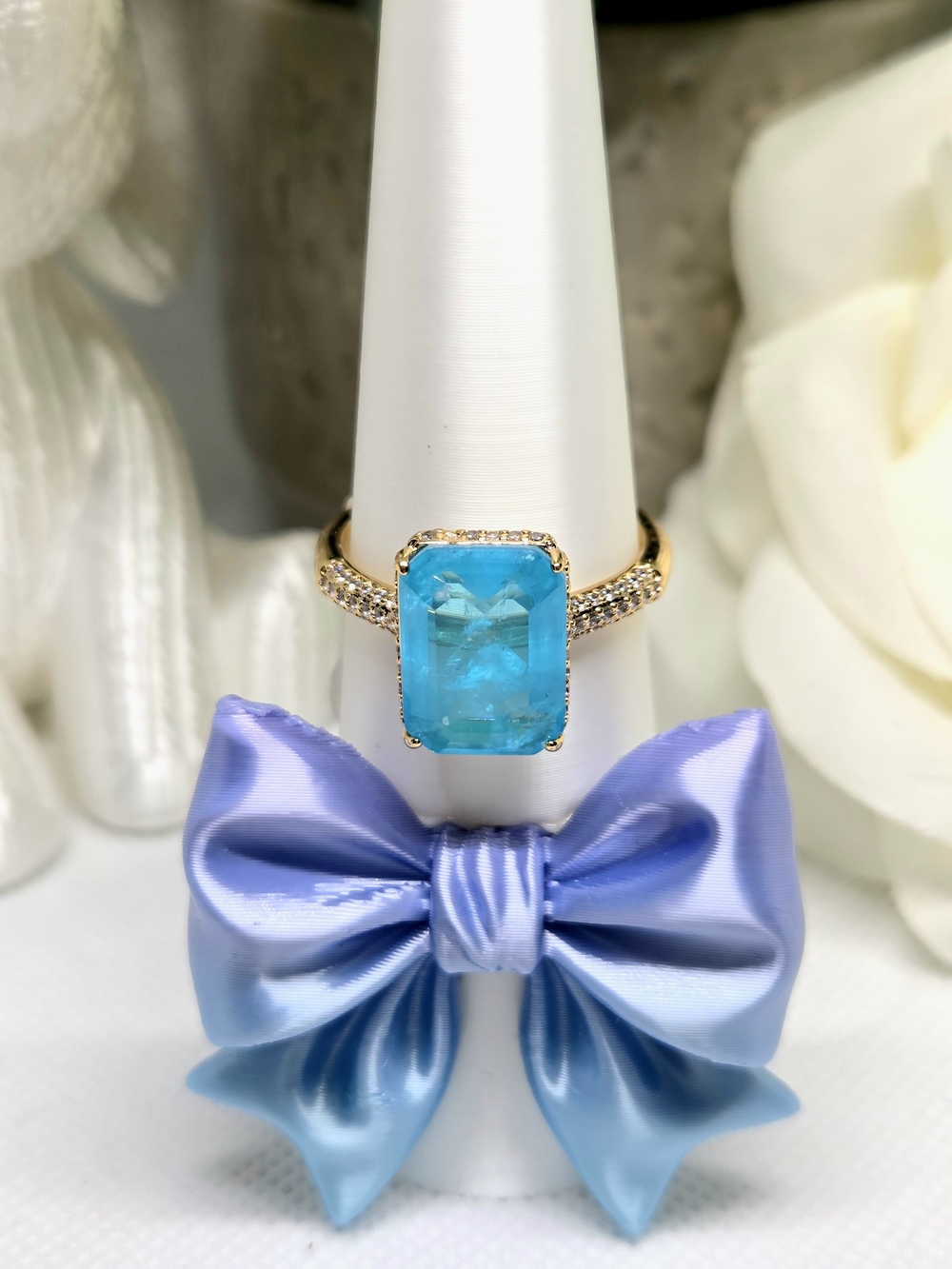 BP Gold Plated Color Changing Stone - Blue Topaz To Rhodolite